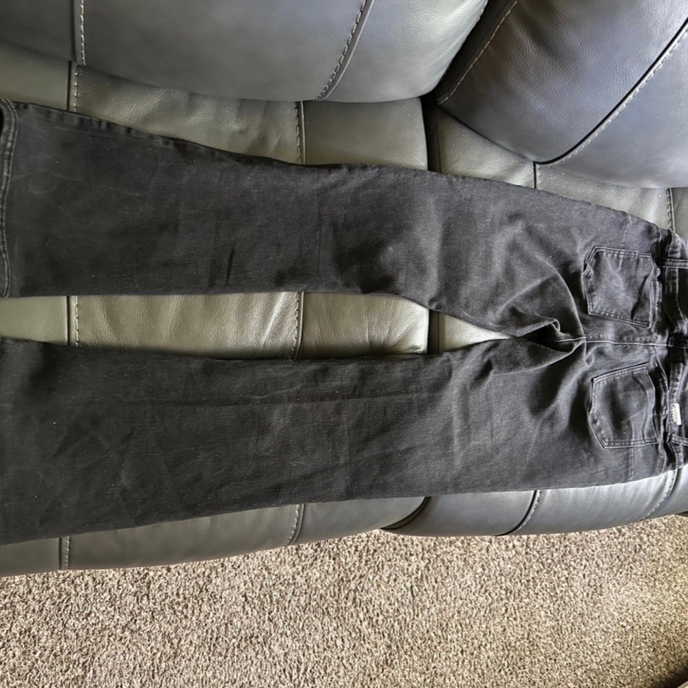 BAMBOO JEANS BLACK JEANS COLOMBIAN BUTT LIFTER LEVANTA COLA SIZE 15 - Picture 6 of 6